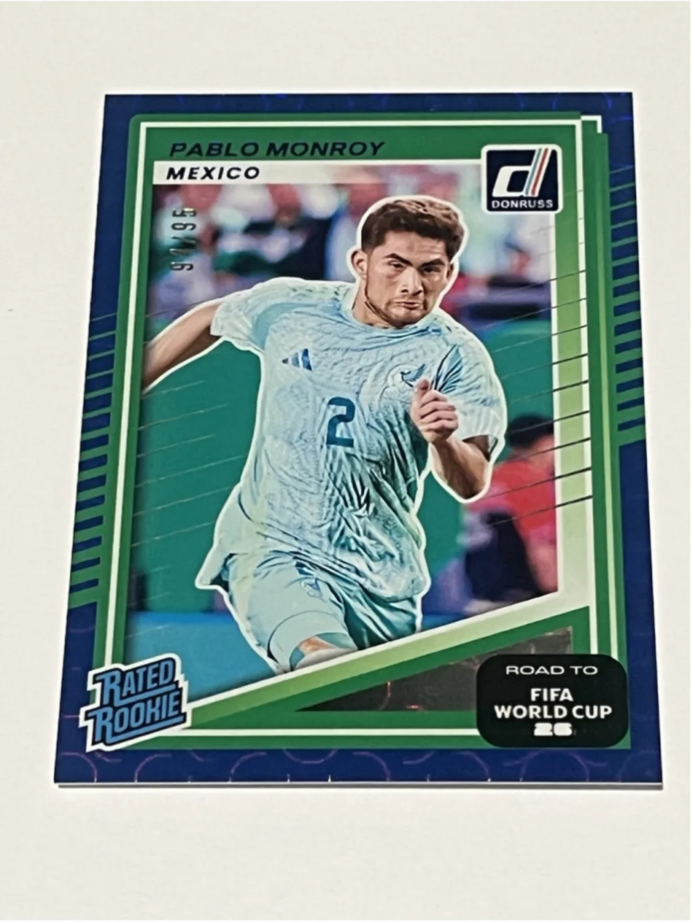 Pablo Monroy Road To FIFA World Cup 26 #213 Blue Scope 94/95 Rated Rookie